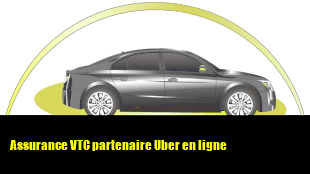 Assurance VTC partenaire Uber en ligne  