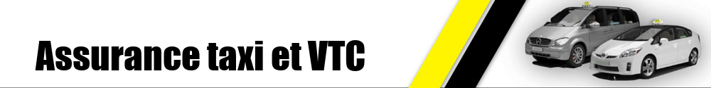 Assurance taxi et VTC