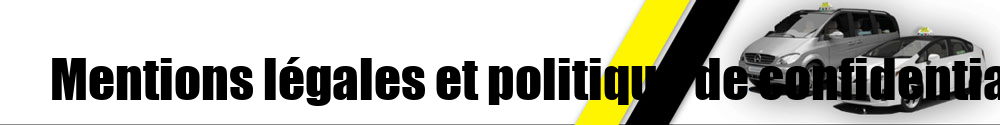 Mentions légales et politique de confidentialité